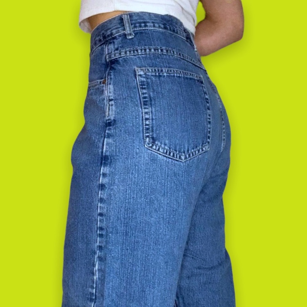 Vintage High Waisted Slouchy Mom Jeans Size 14 Size 32 Slouch 90s Jean High Rise